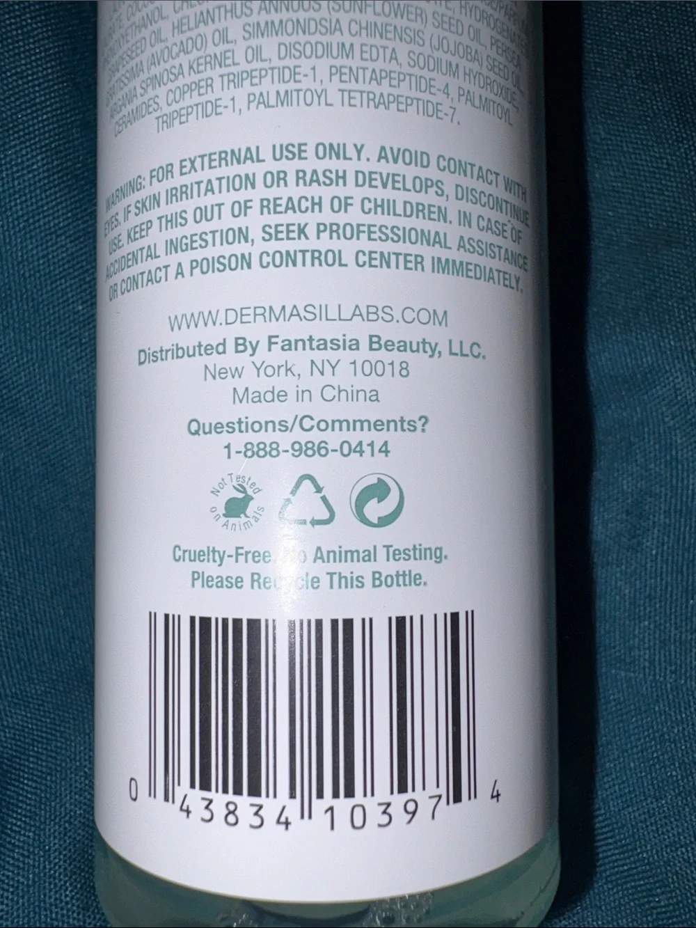 Dermasil balancing oil